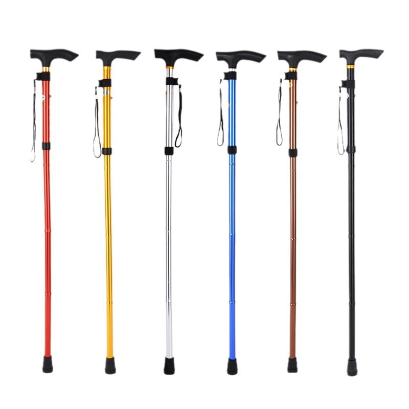 杖 アルミ合金伸縮式一本杖