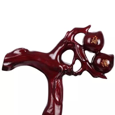 杖 龍頭ひょうたん装飾歩行補助杖