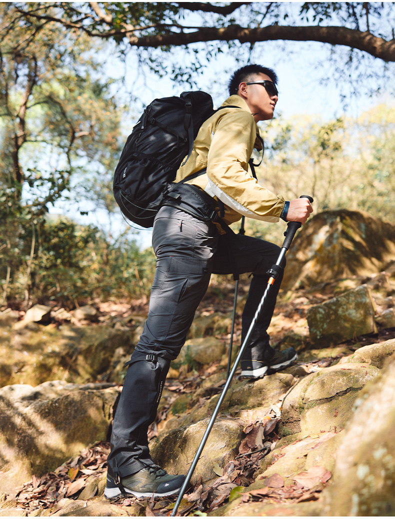杖 超軽量炭素繊維折りたたみ式登山杖