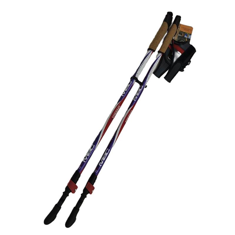 杖 登山の杖 高性能アルミ合金トレッキング杖