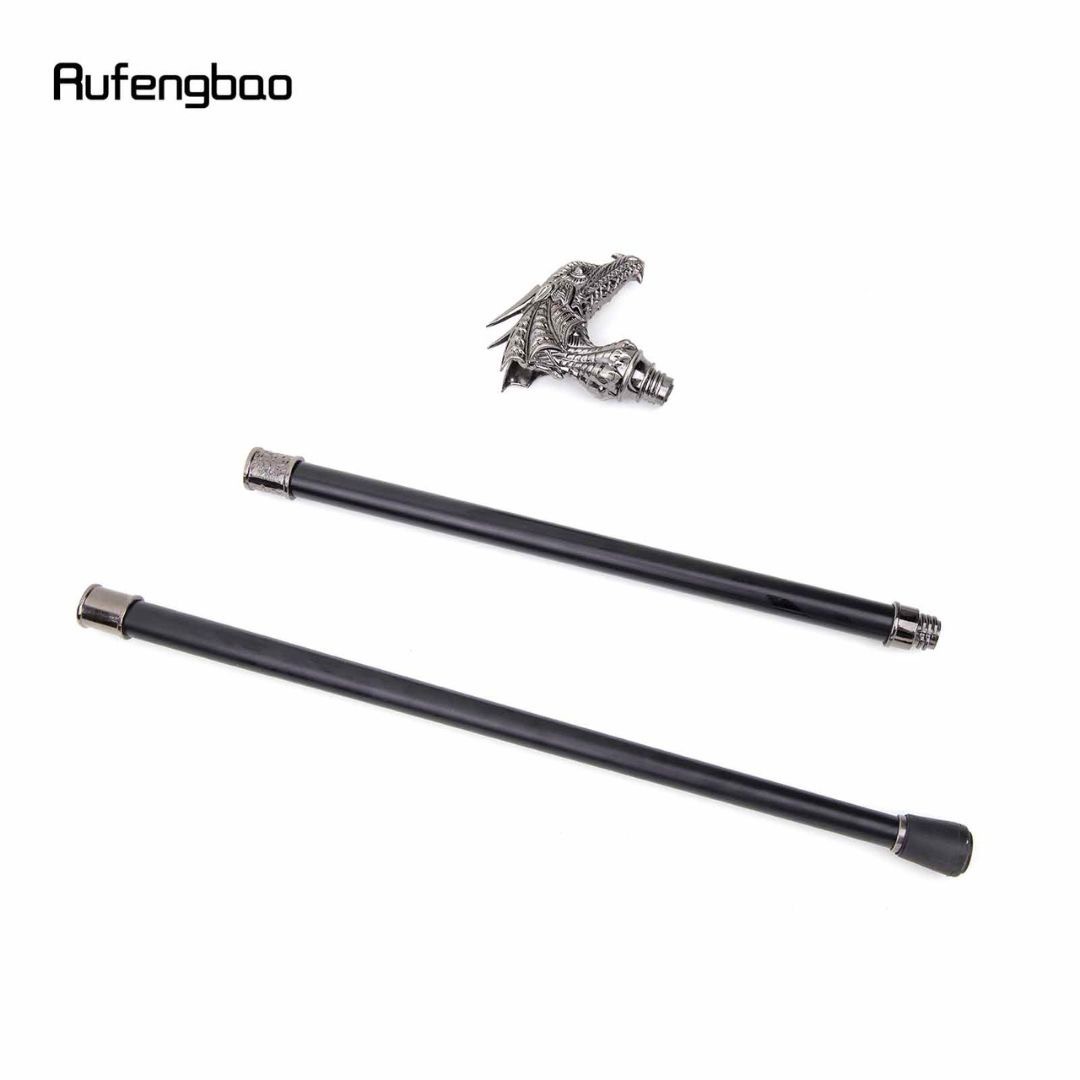 銀龍装飾杖 高級金属製 男女兼用 おしゃれ