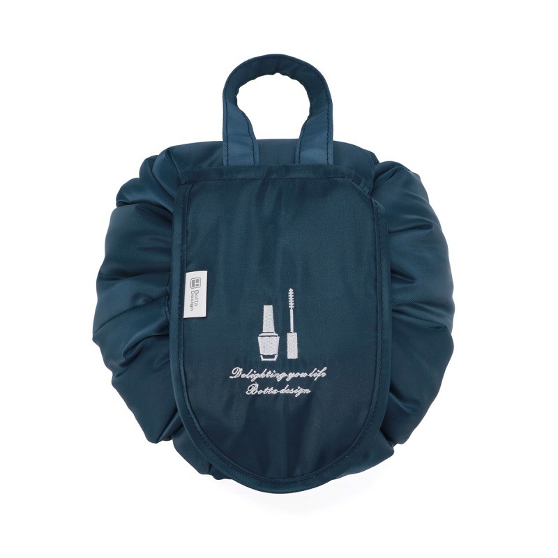 巾着 大容量化粧品収納巾着型トラベルポーチ