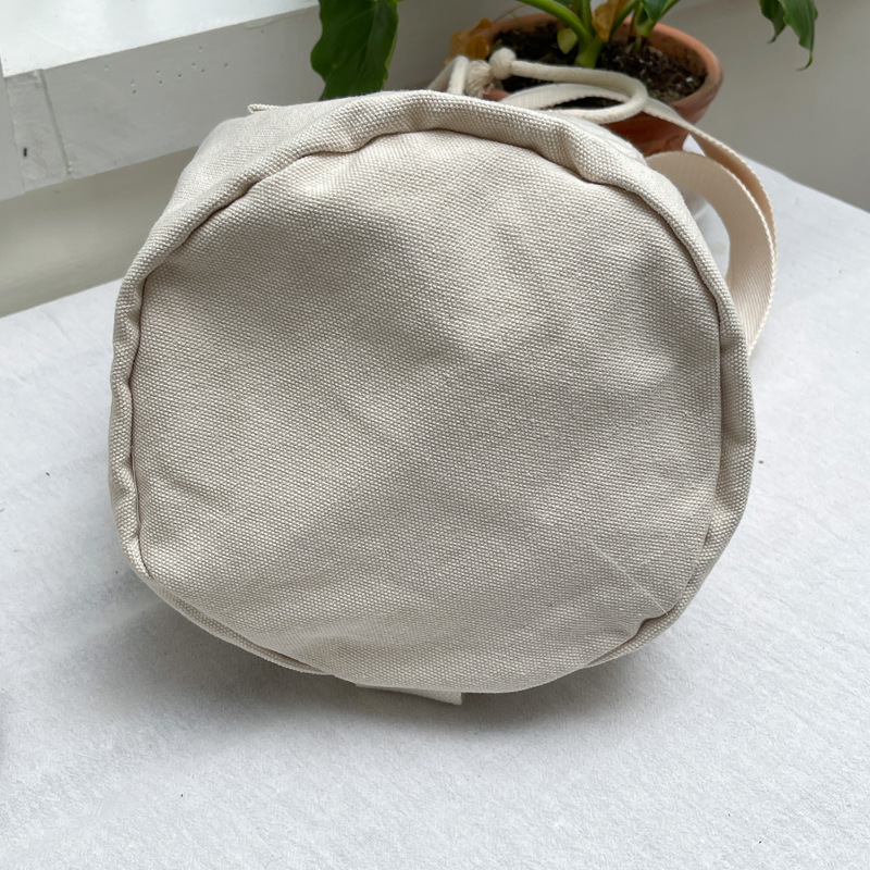 巾着 シンプル巾着型ショルダーバッグ