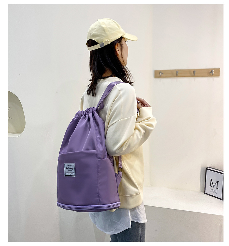 巾着 シンプル巾着デイリーリュック