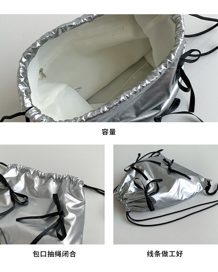巾着 シンプル巾着リュック
