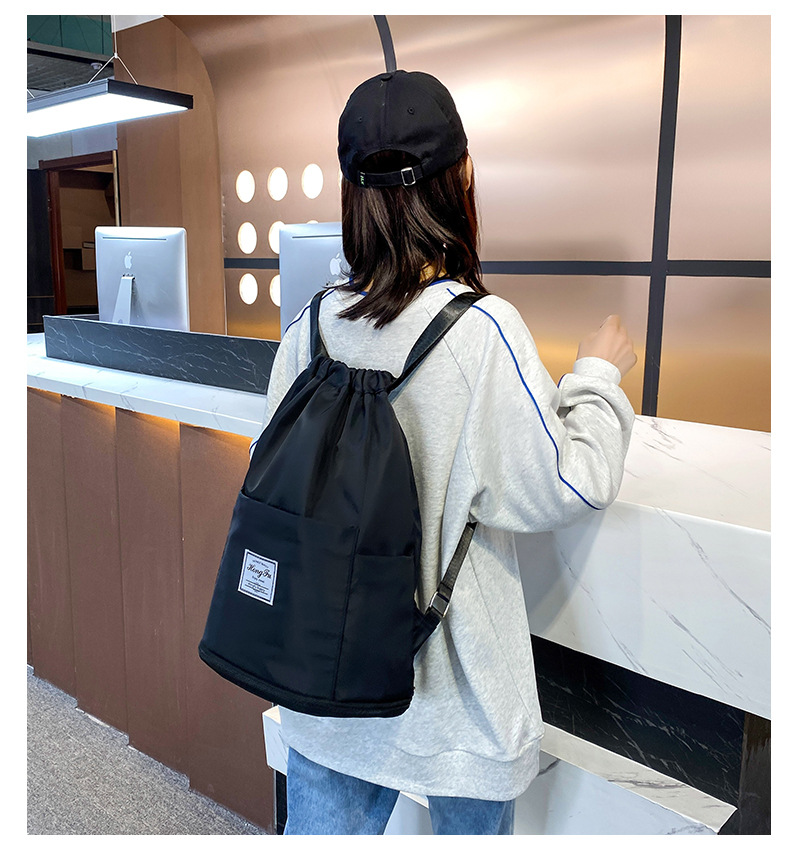 巾着 シンプル巾着デイリーリュック