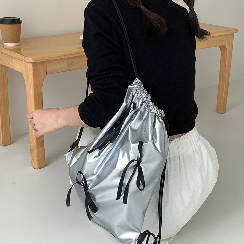 巾着 シンプル巾着リュック