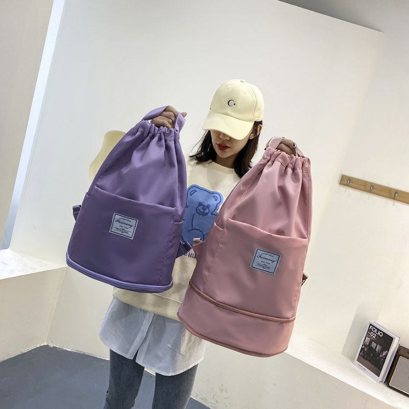 巾着 シンプル巾着デイリーリュック