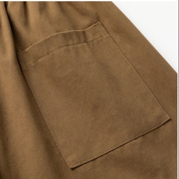 ワイドタックパンツ ゆったりタック入り優雅パンツ