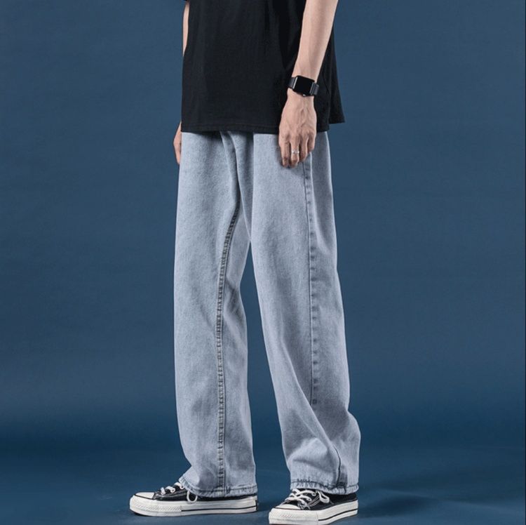 ワイドタックパンツ ゆったりシルエット タックデニム