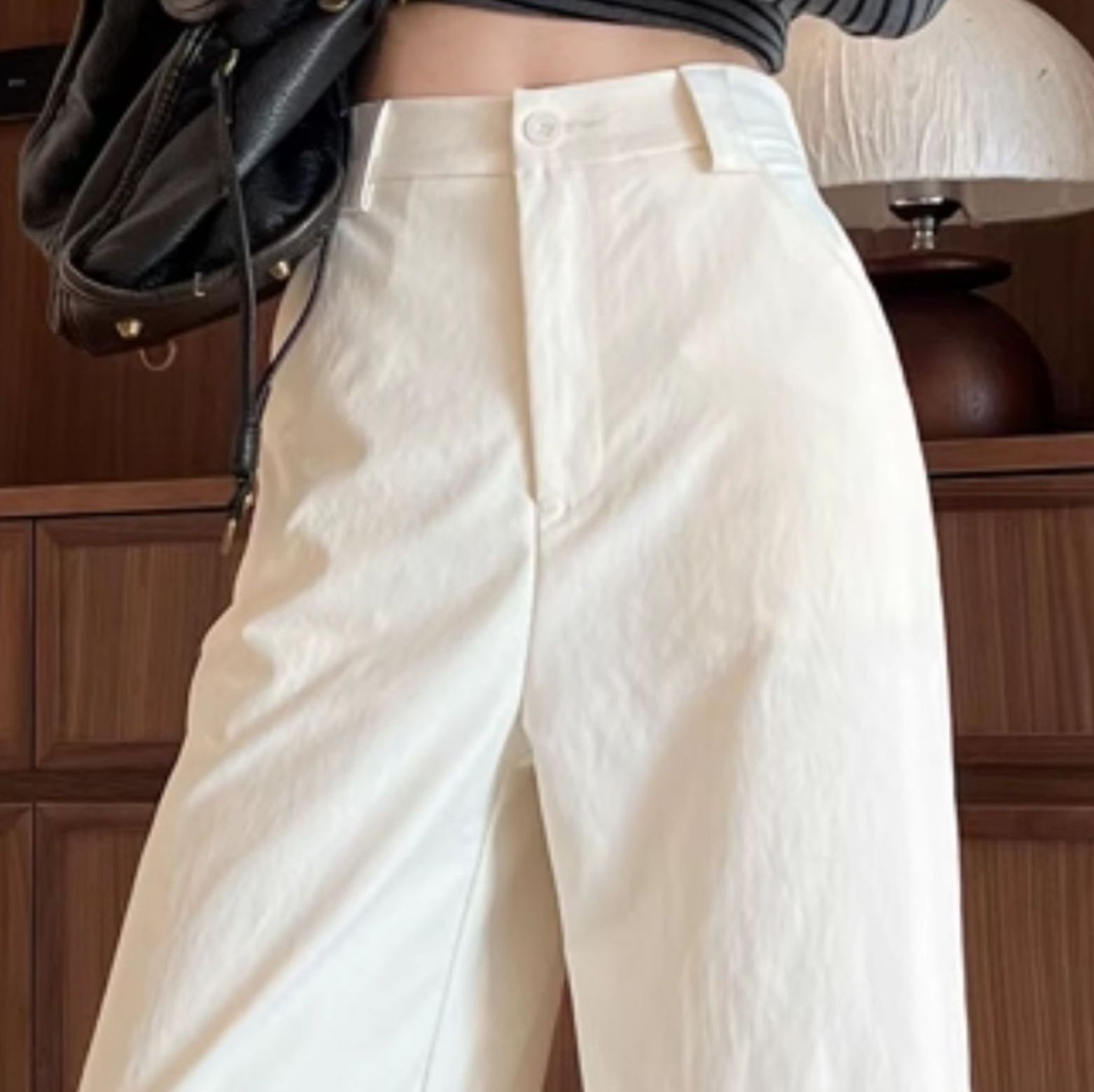 ワイドタックパンツ ワイドタックパンツ シルエット美人 タックワイドパンツ