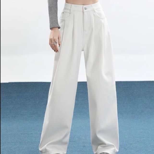 ワイドタックパンツ ワイドタックパンツ ゆったりシルエットタックデザイン