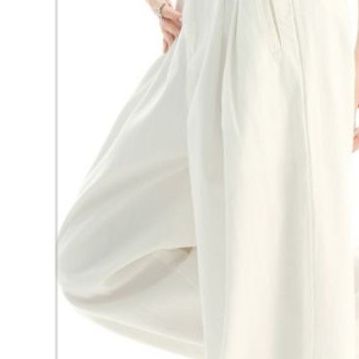 ワイドタックパンツ ワイドタックパンツ フレアシルエット タックパンツ