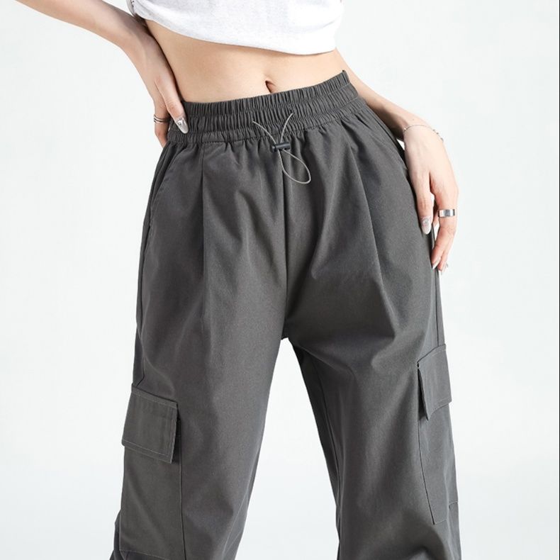 ワイドタックパンツ こだわり細部の調節可能ワイドパンツ