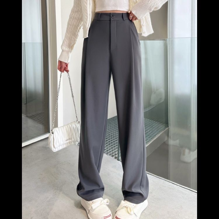 ワイドタックパンツ 流れるような美シルエットパンツ