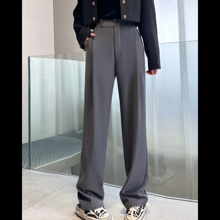 ワイドタックパンツ 流れるような美シルエットパンツ