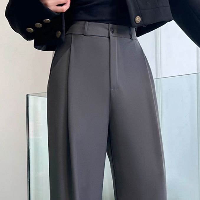 ワイドタックパンツ 流れるような美シルエットパンツ