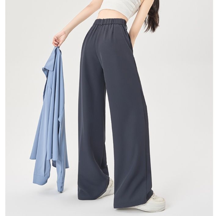 ワイドタックパンツ ゆったり美脚タックフレアパンツ