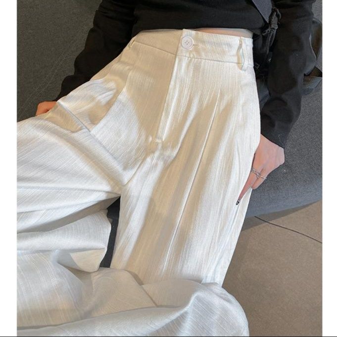ワイドタックパンツ シルエット美人の極上ワイドパンツ