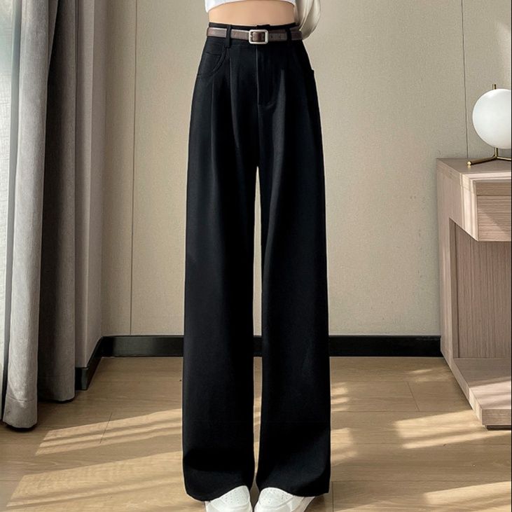 ワイドタックパンツ すっきり美脚ワイドタックパンツ