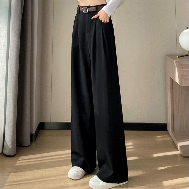 ワイドタックパンツ すっきり美脚ワイドタックパンツ