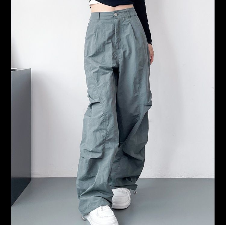 ワイドタックパンツ ドレープフォルムワイドパンツ
