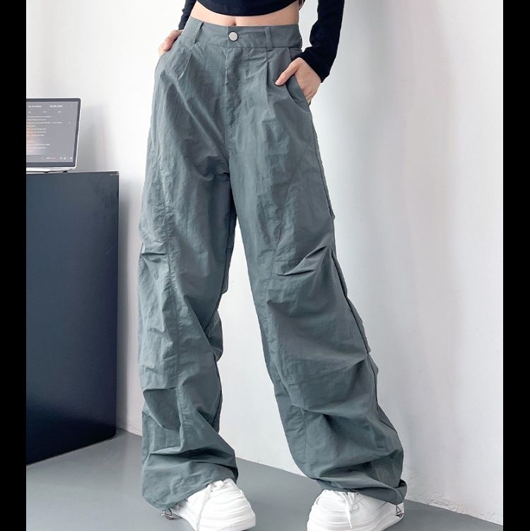 ワイドタックパンツ ドレープフォルムワイドパンツ
