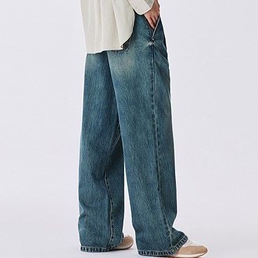 ワイドタックパンツ 風合い豊かなタック入りゆったりパンツ
