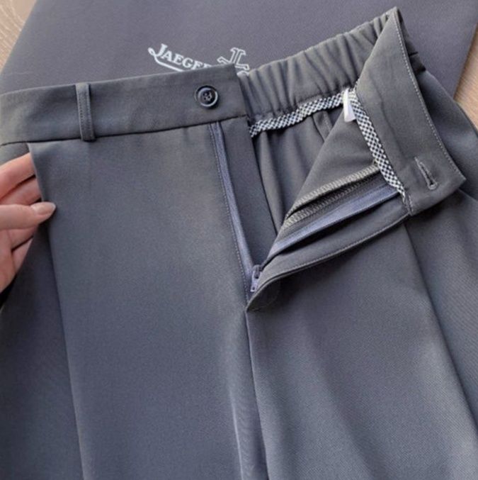 ワイドタックパンツ 流れるような美シルエットパンツ