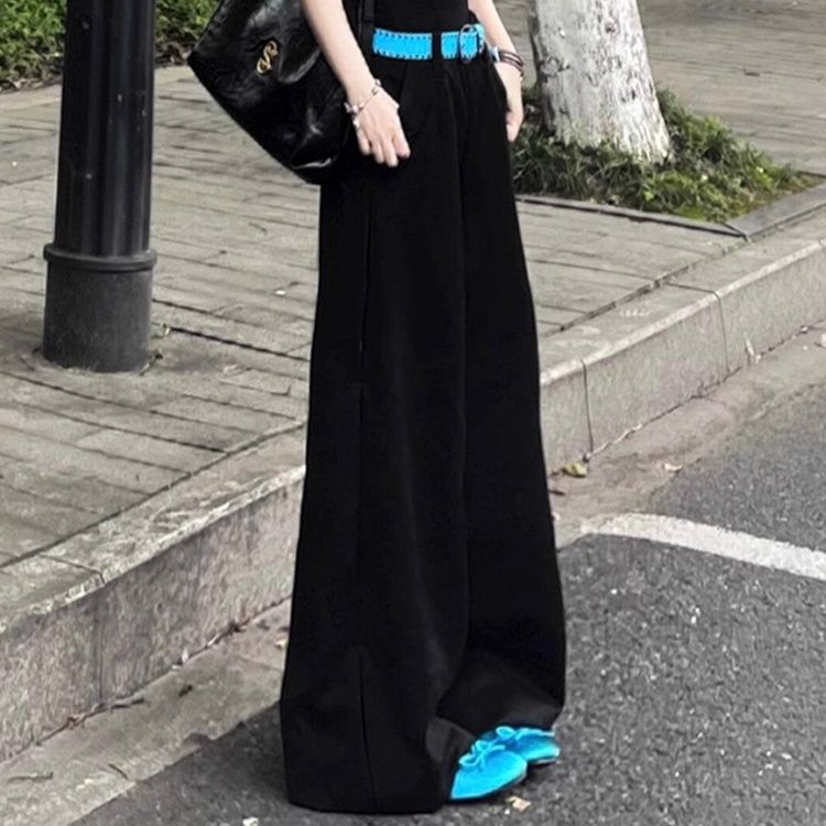 ワイドタックパンツ 大人の余裕感じる流れるタックパンツ