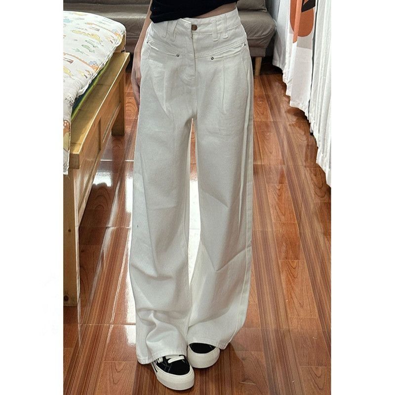 ワイドタックパンツ ハイウエストタック入り上品パンツ