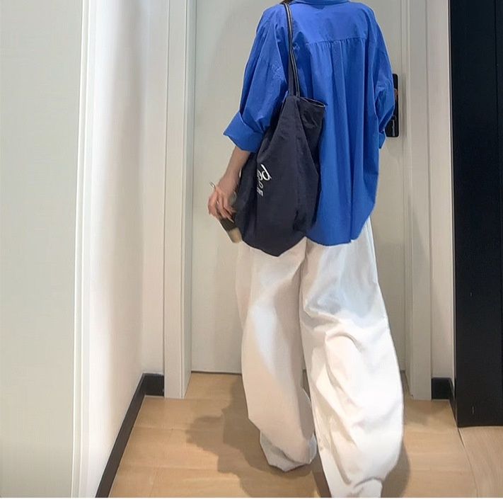 ワイドタックパンツ ゆったりタック入り美脚パンツ