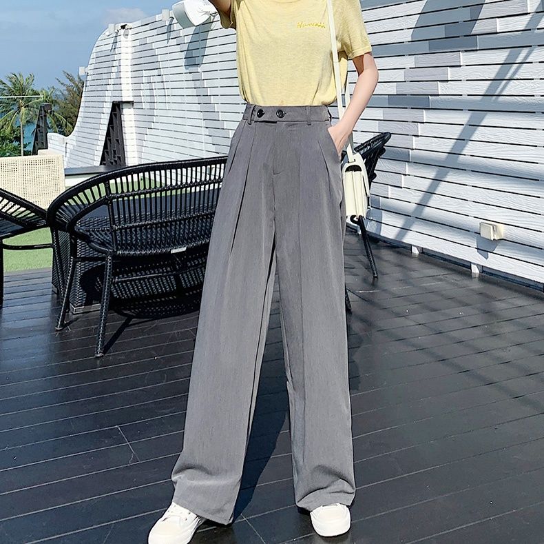 ワイドタックパンツ リゾートテイラードタックパンツ