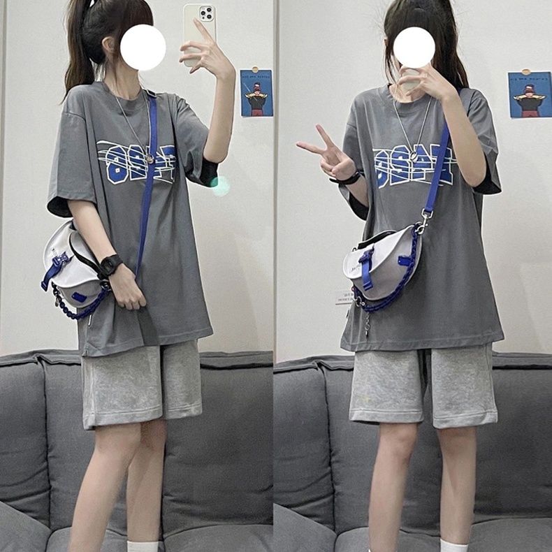 ワイドタックパンツ リラックスタックショートパンツ