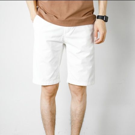 ワイドタックパンツ こだわり快適ハーフパンツ