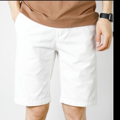 ワイドタックパンツ こだわり快適ハーフパンツ