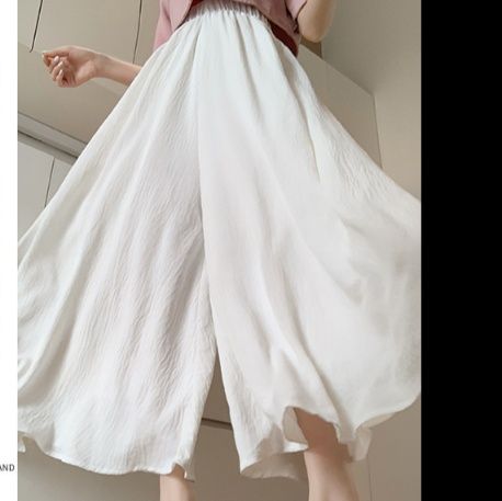 ワイドタックパンツ ゆったり優雅フレアロングパンツ