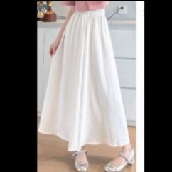 ワイドタックパンツ ゆったり優雅フレアロングパンツ
