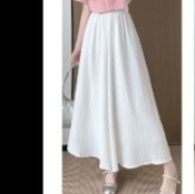 ワイドタックパンツ ゆったり優雅フレアロングパンツ