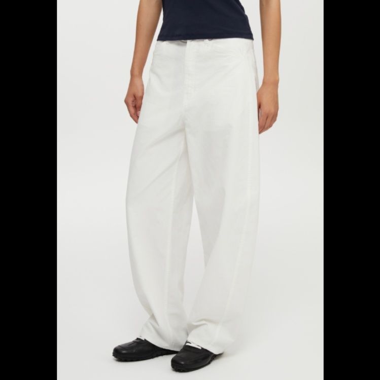 ワイドタックパンツ シンプル上質タックパンツ