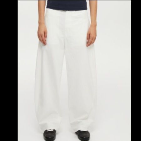 ワイドタックパンツ シンプル上質タックパンツ
