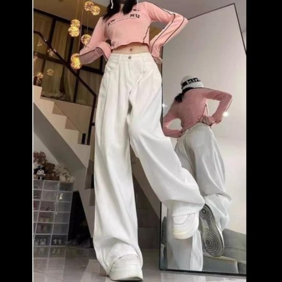 ワイドタックパンツ 優雅なドレープフォルムパンツ