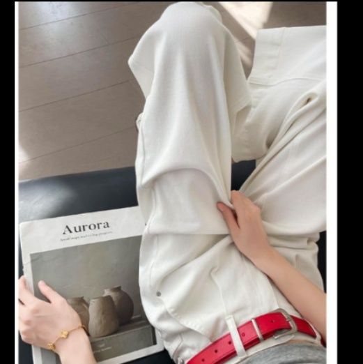 ワイドタックパンツ 洗練フォルムタックパンツ