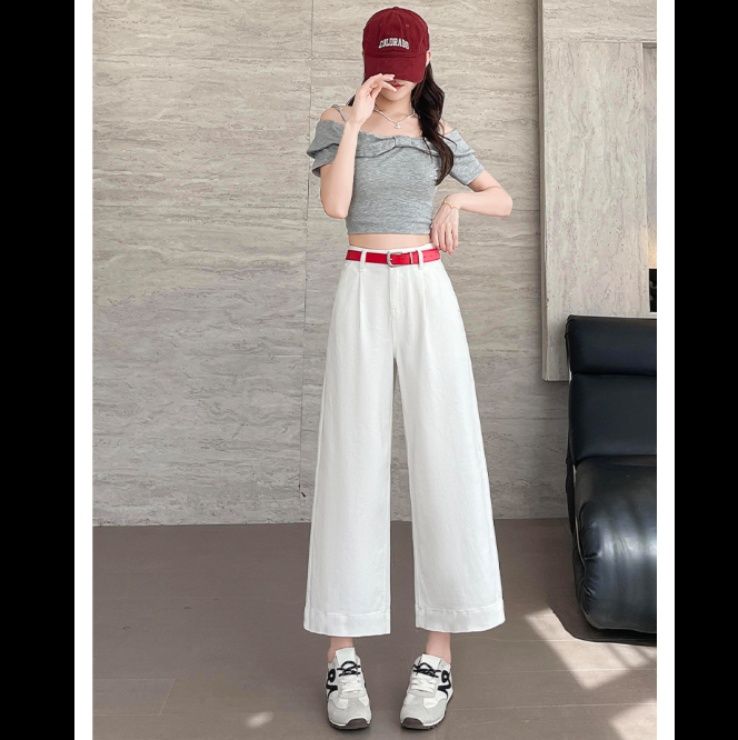 ワイドタックパンツ 洗練フォルムタックパンツ