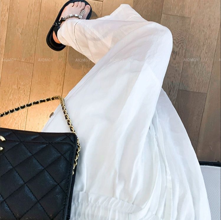 ワイドタックパンツ 涼やかリネンタックパンツ