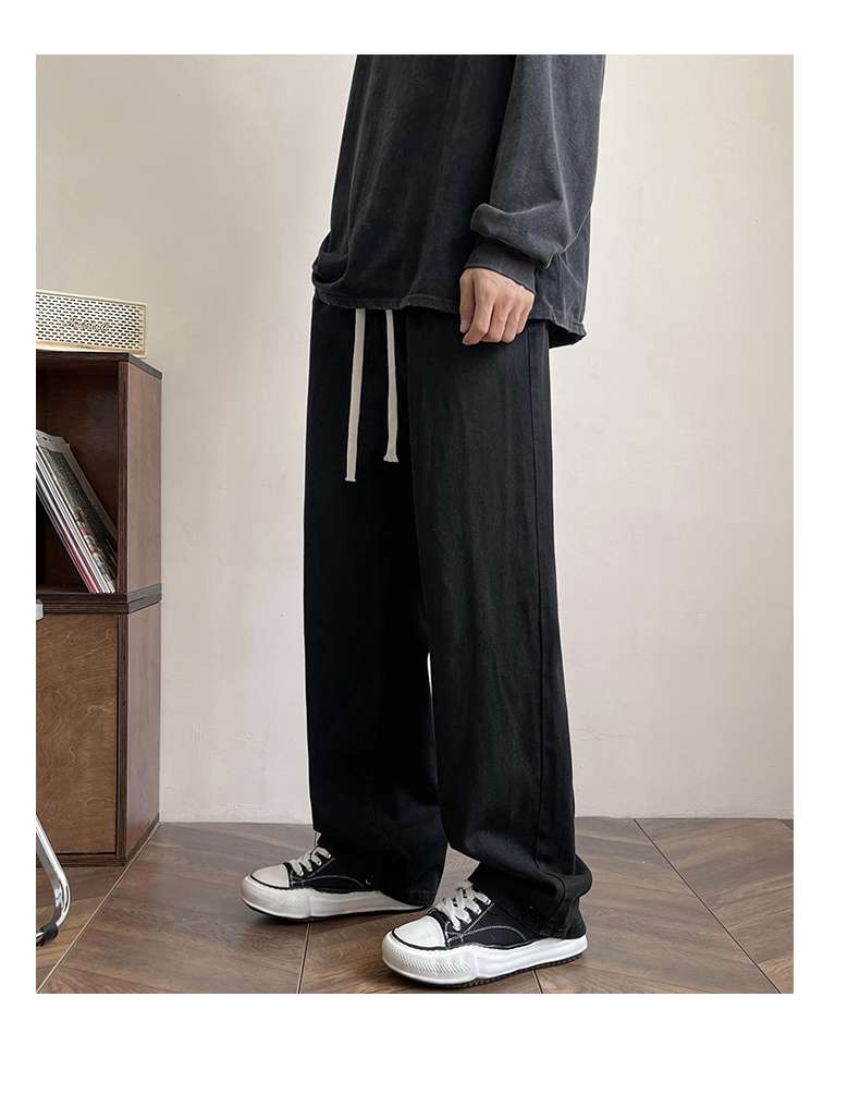 リラックスワイドタックパンツ