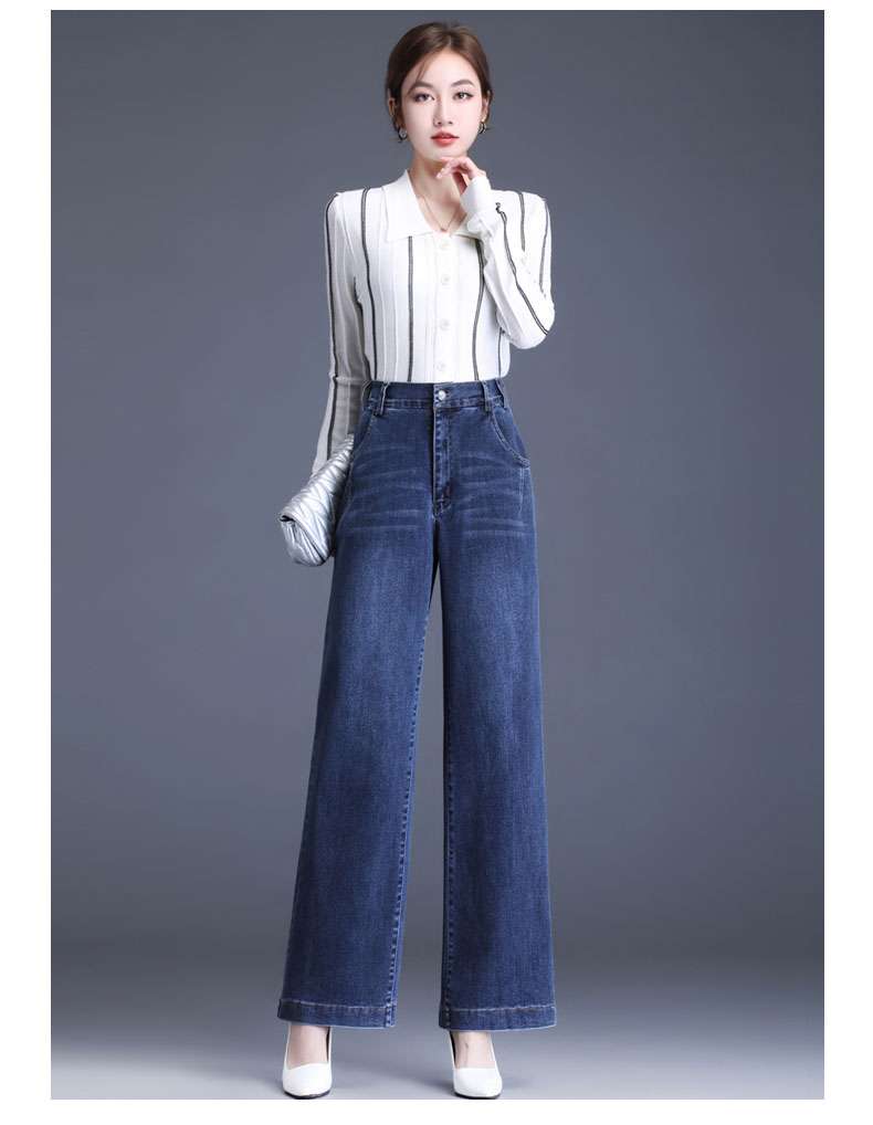 ワイドタックパンツ リラックスワイドタックデニムパンツ