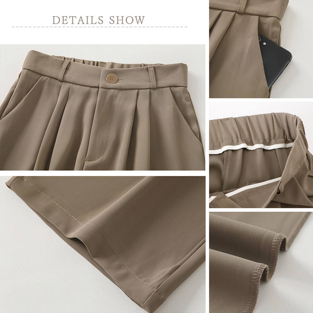 ワイドタックパンツ タック入りワイドパンツ レディース ハイウエスト