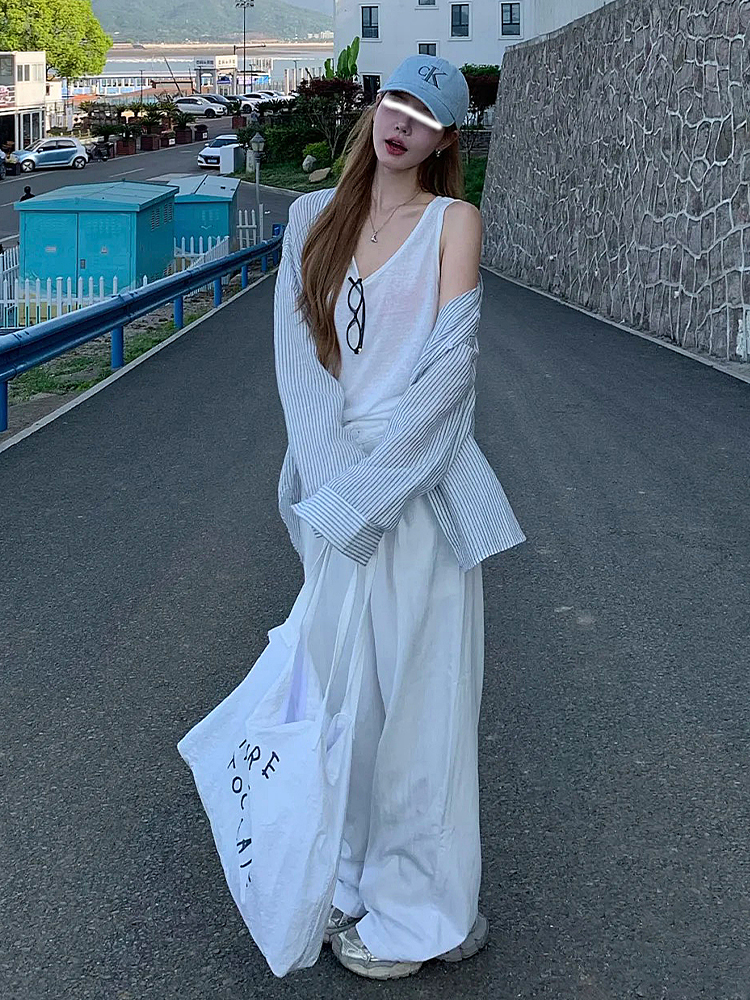 ワイドタックパンツ フローティングタックワイドパンツ