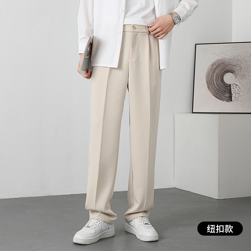 ワイドタックパンツ しなやかワイドタックスラックス